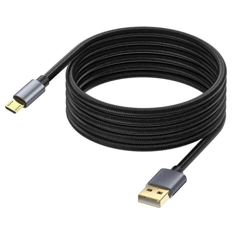 1.8m 480Mbps USB A to Micro Charge and Sync USB Cable for Samsung Galaxy J7 / S7 / S6 / Kindle Fire HD Tablets / PS4