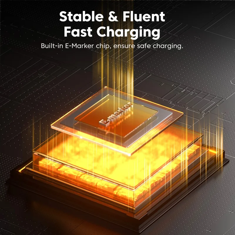 TOOCKI TQ-X17C2 1.2m Type-C to Type-C 100W Fast Charging Cable Retractable Spring Data Cable