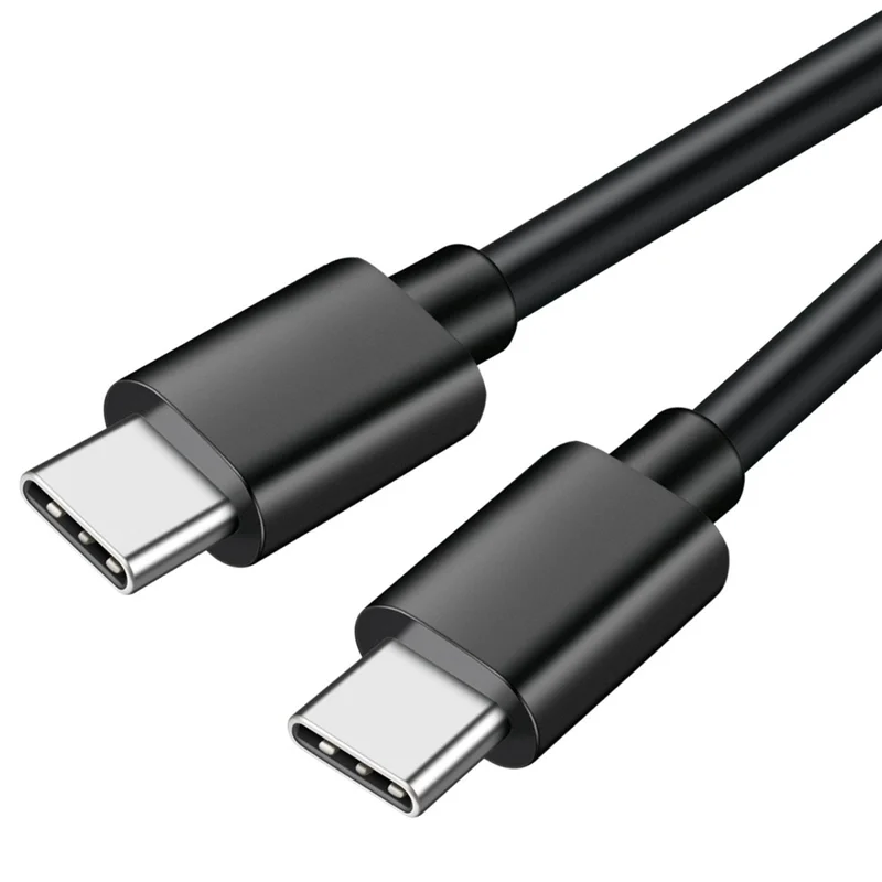 1m 60W 3A USB 2.0 Type-C to Type-C Fast Charging Cord 480Mbps Data Cable