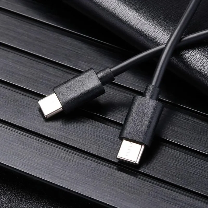 1m 60W 3A USB 2.0 Type-C to Type-C Fast Charging Cord 480Mbps Data Cable