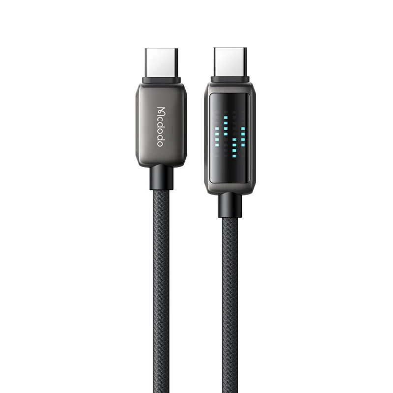 MCDODO CA-4250 1.2m Type-C to Type-C Cable 100W Fast Charging Nylon Braided Data Cable