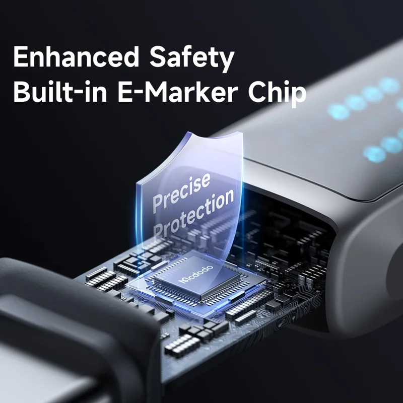 MCDODO CA-4250 1.2m Type-C to Type-C Cable 100W Fast Charging Nylon Braided Data Cable