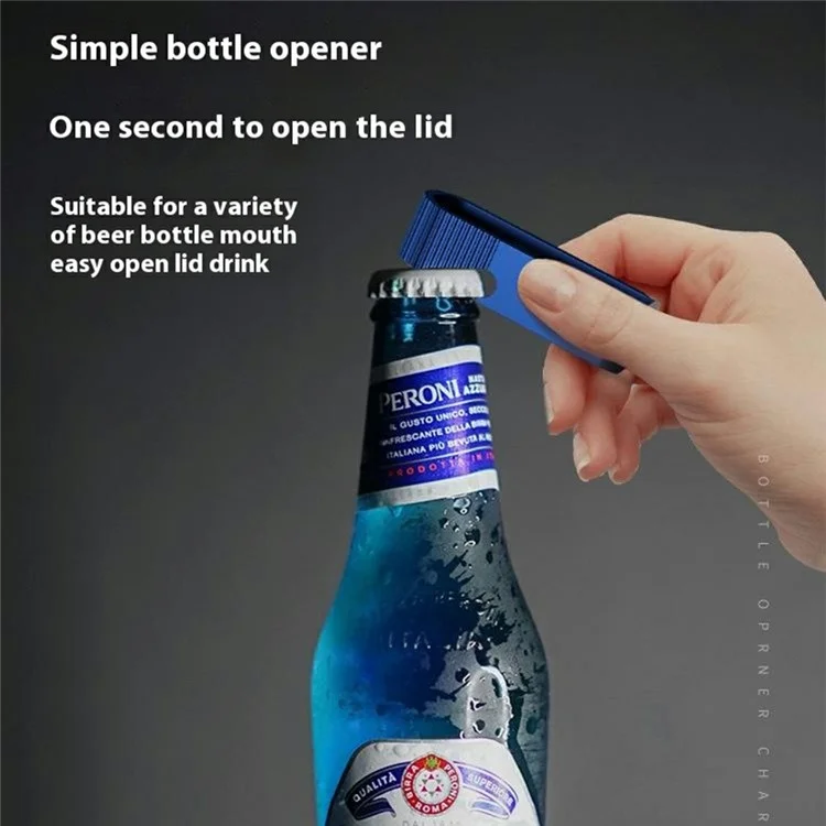 Bulk Purchasing ZQ-225 60W 3A OTG Type-C / USB to Type-C / iP Braided Data Cable with Bottle Opener - Blue