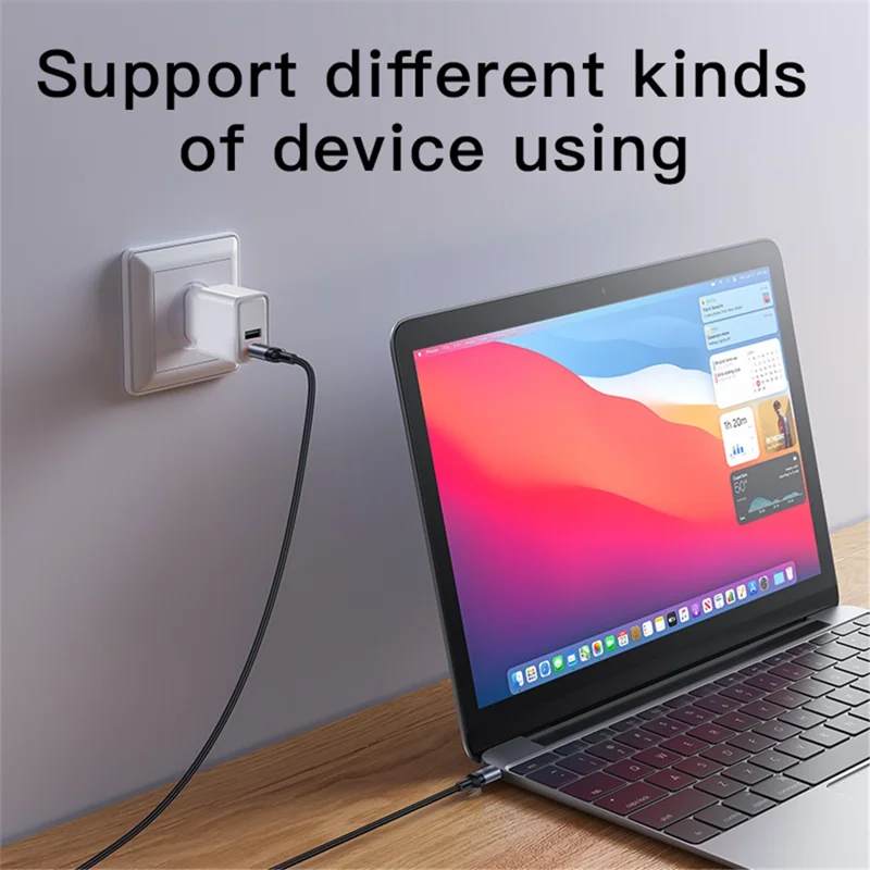 YESIDO CA181 1.2m USB C to USB C 60W Fast Charging Cable Aluminum Alloy Shell Data Cord