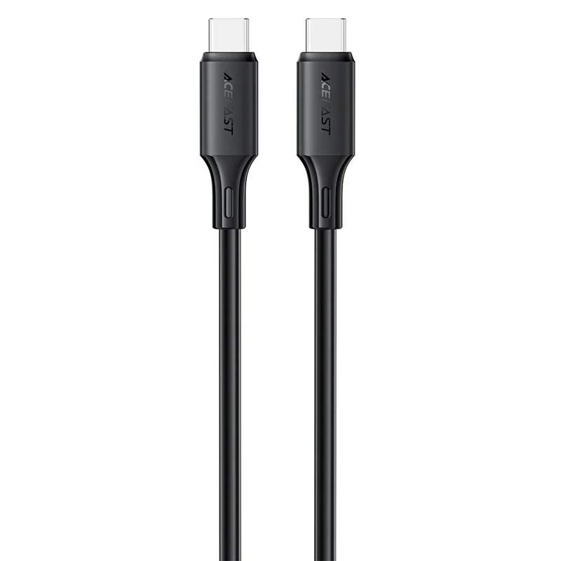 ACEFAST C17-03 USB C to USB C Fast Charging Cable Silicone Data Cord for Laptop Smartphone