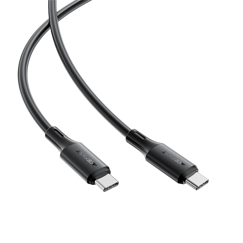 ACEFAST C17-03 USB C to USB C Fast Charging Cable Silicone Data Cord for Laptop Smartphone