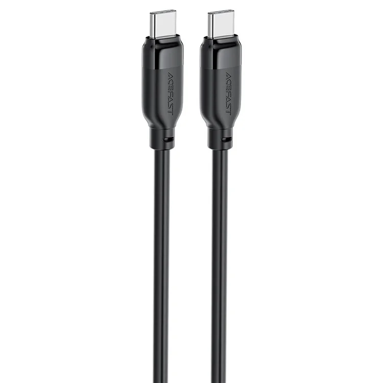 Cable ACEFAST C16-03 de USB-C a USB-C, funda de TPE para carga y datos, 1,2 m, cable de carga rápida de 60 W para portátil / teléfono