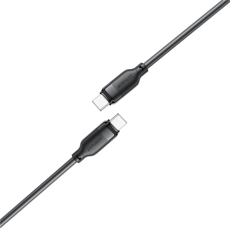 Cable ACEFAST C16-03 de USB-C a USB-C, funda de TPE para carga y datos, 1,2 m, cable de carga rápida de 60 W para portátil / teléfono