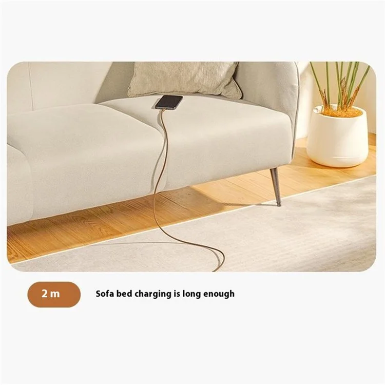 MOMAX Mag.Link Cavo di Ricarica Rapida Magnetico da 1m 60W USB C a USB C con Treccia - Nero