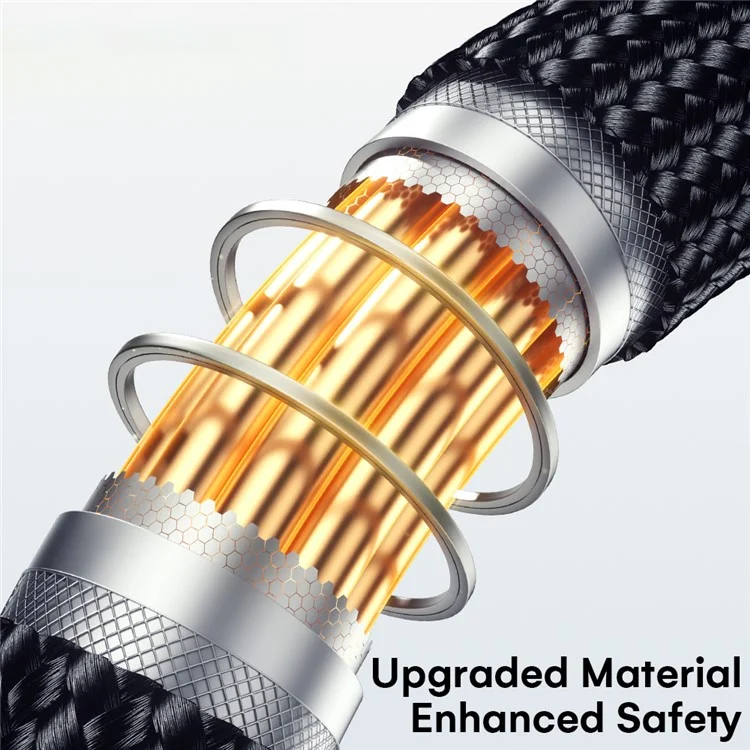 ESSAGER 3 in 1 Charging Cable for Watch  /  Phone  /  Type-C Devices PD 100W Fast Charging Data Cable