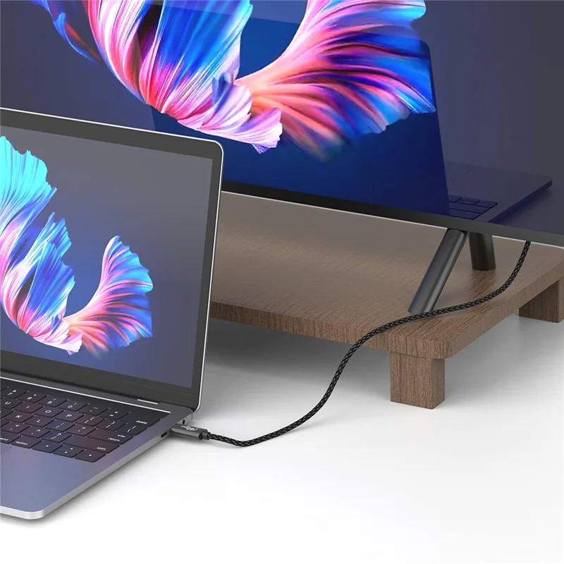 ONTEN OTN-CC202 1m USB 4 Compatible with Thunderbolt 4 Cable 100W PD Charging 40Gbps Data Transfer 4K 8K Video Output Cord