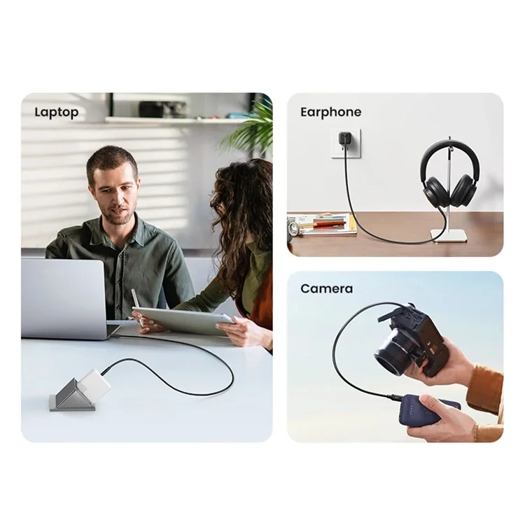 UGREEN 15175 Cavo USB-C a USB-C da 0,5m per iPhone 15 / 16 / MacBook / iPad Pro - Ricarica Rapida e Trasferimento Dati