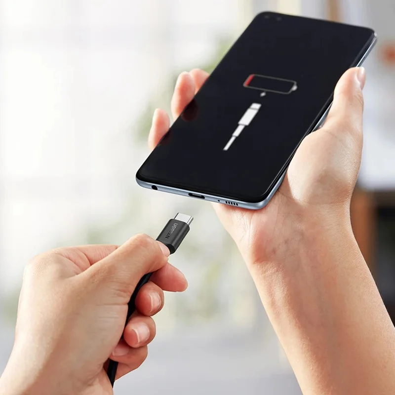 UGREEN 15176 1m PD 100W Fast Charging USB C to USB C Cable for iPhone  /  Macbook  /  iPad Data Wire