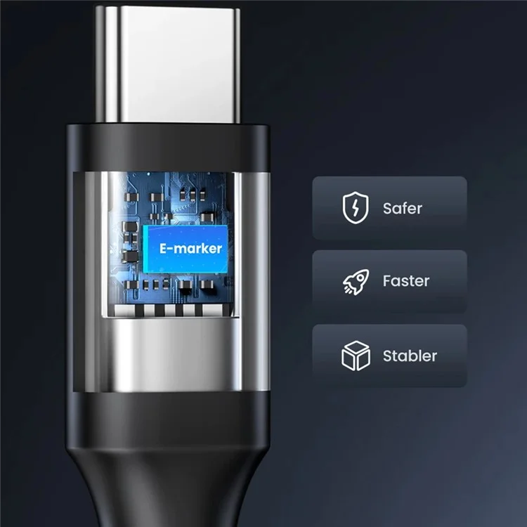 UGREEN 15177 1.5m PD 100W Fast Charging USB C to USB C Cable for iPhone  /  Macbook  /  iPad Data Wire