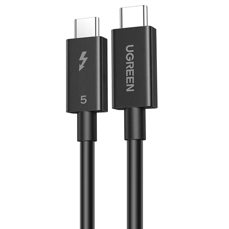 UGREEN Compatible with Thunderbolt 5 Cable Dual-Head Type-C HD 16K Video Audio Data Transfer Charging Cord