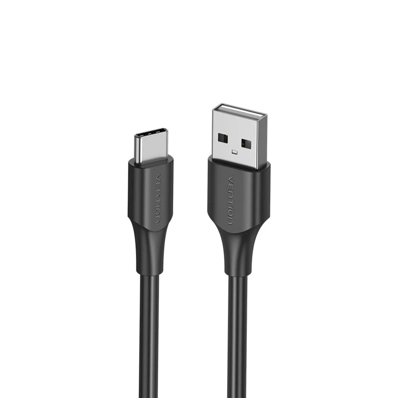 VENTION CTHBF CTH Series 1m 2.0 USB-A Male to USB-C Male 3A Data Cable High Speed 480Mbps 60W Charging Cord