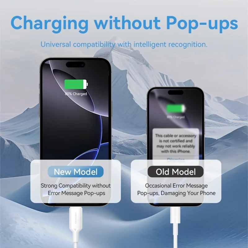 VENTION CTQBF 1m USB 2.0 Type A to Type C Data Cable 3A Fast Charging Wire for Smartphone Tablet, Black