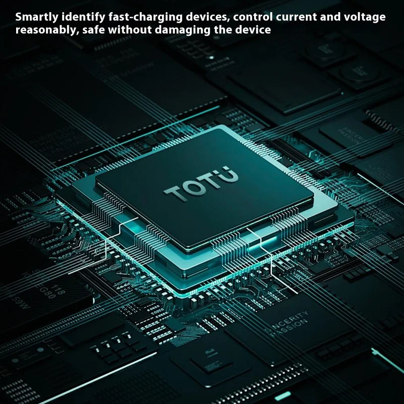 TOTU CB-23-T 120см USB-A в Type-C Кабель для передачи данных 30Вт Быстрая зарядка Светодиодный дисплей Плетеный шнур - Starlight
