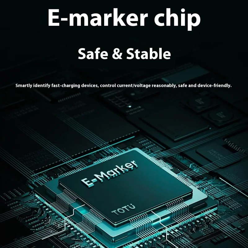 TOTU CB-23-CC 120Ccm Type-C to Type-C Data Cable 60W Fast Charging Braided Cord with LED Display - Starlight