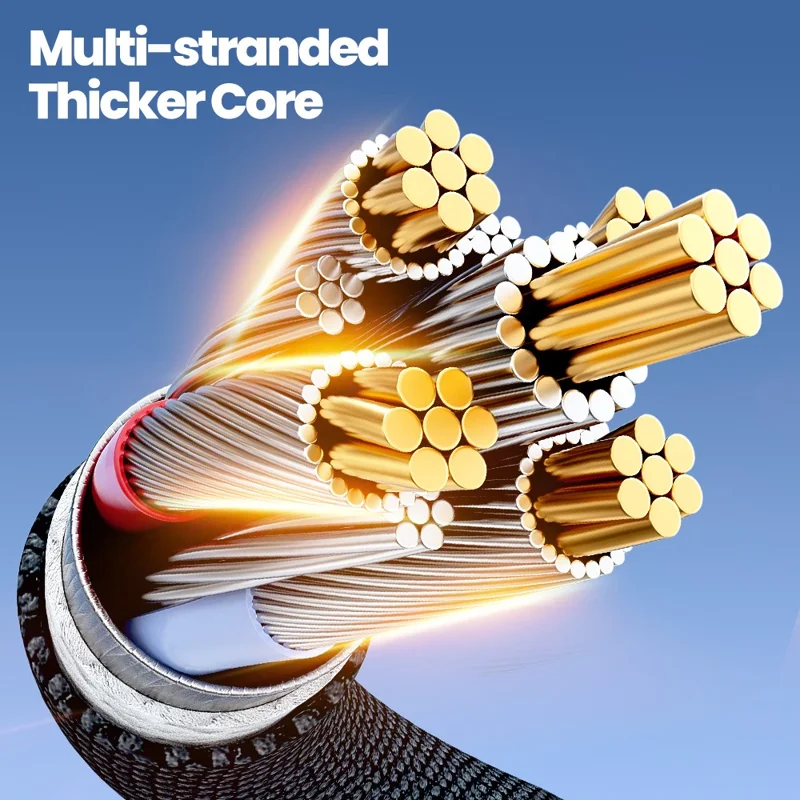 TOOCKI TQ-X57C4 2 m USB C till USB C 240 W PD snabbladdningskabel med digital display, flätad datorkabel