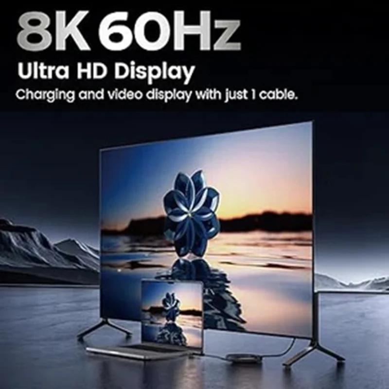 MOVE SPEED MSC01 1.2m Data Cable Full Function 40Gbps High Speed Transfer 240W Fast Charging Cord