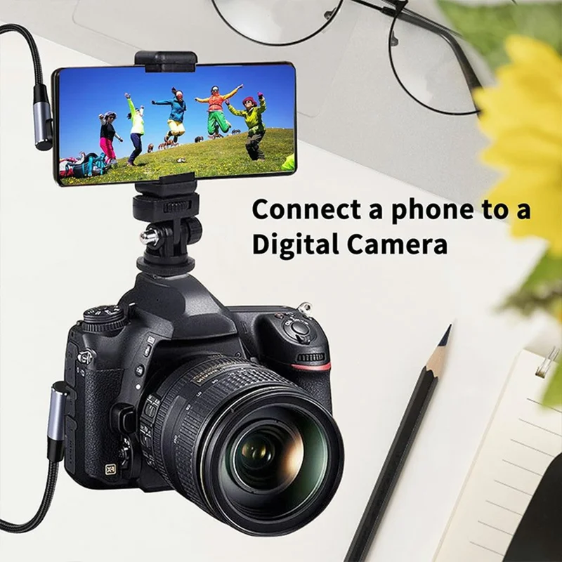 ENKAY HAT PRINCE 1m Angle Type-C to Angle Mini USB 2.0 Fast Charging Cable Efficient Data Transfer Cable