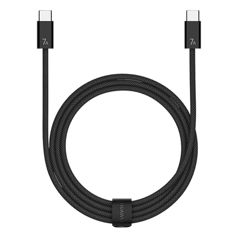 HUAWEI 1,8 m 140 W højtydet 7 A hurtig opladning Type-C til Type-C netværksdatabeskyttelse til smartphone / tablet / bærbar computer