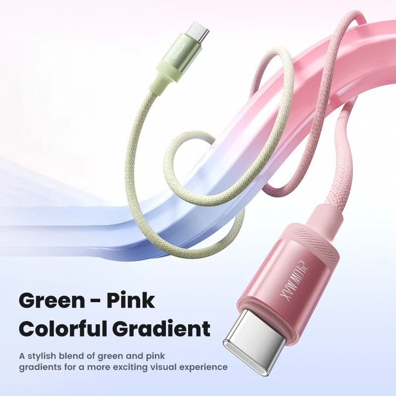 TOOCKI TX108C4 1 m PD 240 W Kabel szybkiego ładowania USB-C do USB-C Wbudowany czip E-Marker Kabel danych 480 Mbps do laptopa / tabletu / telefonu