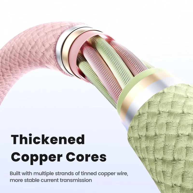 TOOCKI TX108C4 1 m PD 240 W Kabel szybkiego ładowania USB-C do USB-C Wbudowany czip E-Marker Kabel danych 480 Mbps do laptopa / tabletu / telefonu