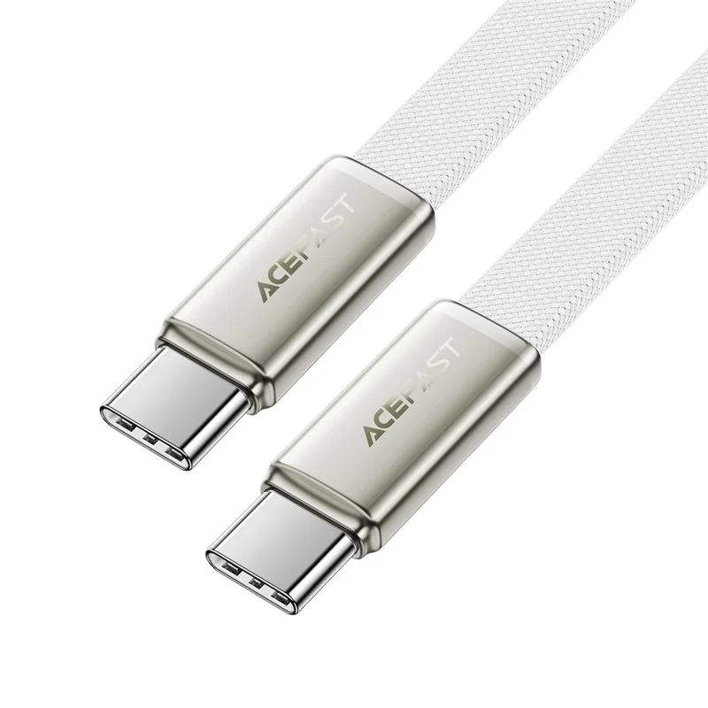 ACEFAST C24-03 USB-C to USB-C Cable Ultra Thin Charging Data Cable 60W Fast Charging Durable Nylon Braided Cable