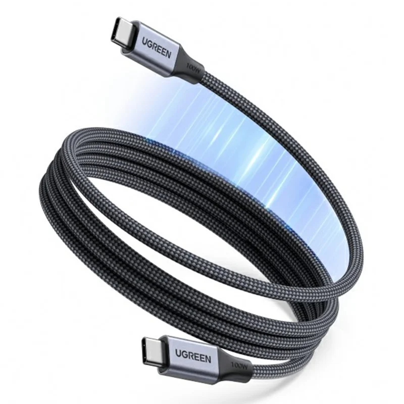 UGREEN 55517 1m Magnetic USB C to USB C Cable PD 100W Fast Charging Data Cord for MacBook / iPhone / iPad