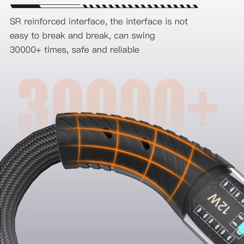 TOTU CB-8-CC 150cm USB-C to Type-C Cable 100W Charging Clear Aluminum Alloy Braided Data Cable - Black