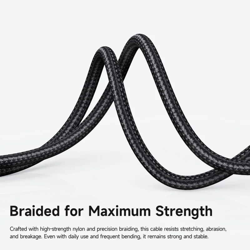 MCDODO CA-0570 1.2M USB-A to USB-C Cable 6A Super Fast Charging Smart Auto Power Off 480Mbps Data Transfer Cable - Black