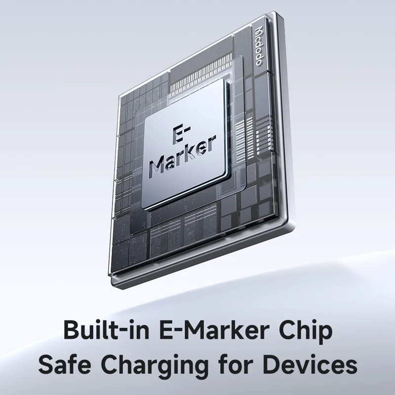 MCDODO CA-558 1.2m 100W Fast Charging Wire USB-C to USB-C Nylon Braided Data Cable with LED Indicator - Black