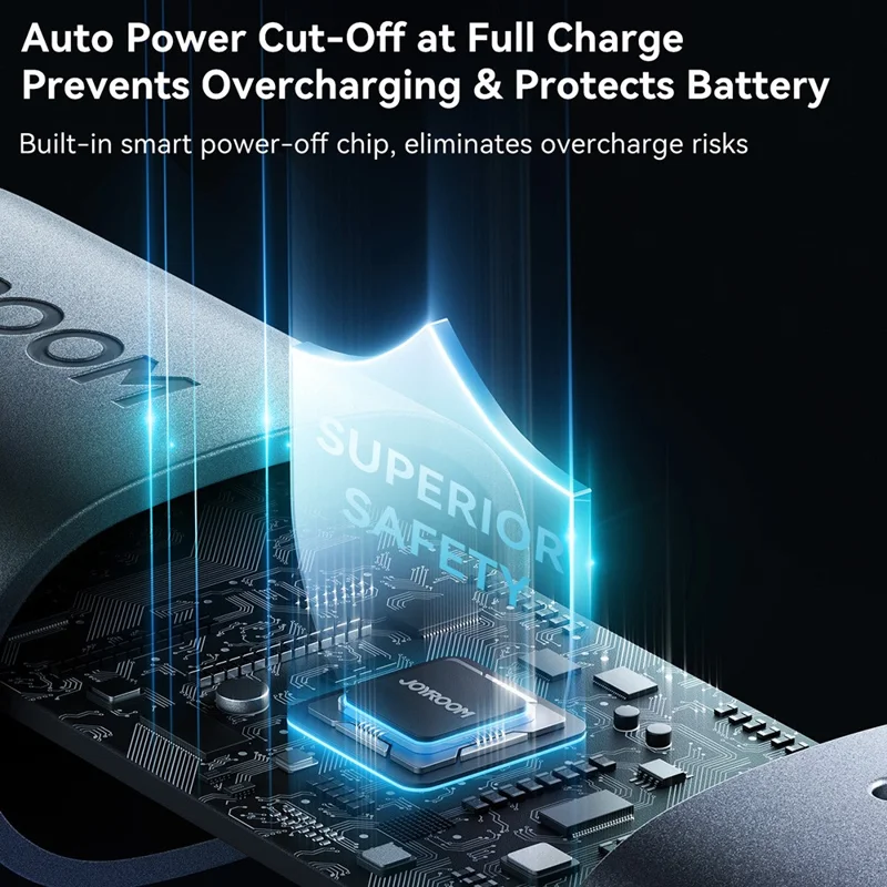 JOYROOM S-A63 1.2m USB-C to USB-C Cable 100W Fast Charging Data Cord - Black