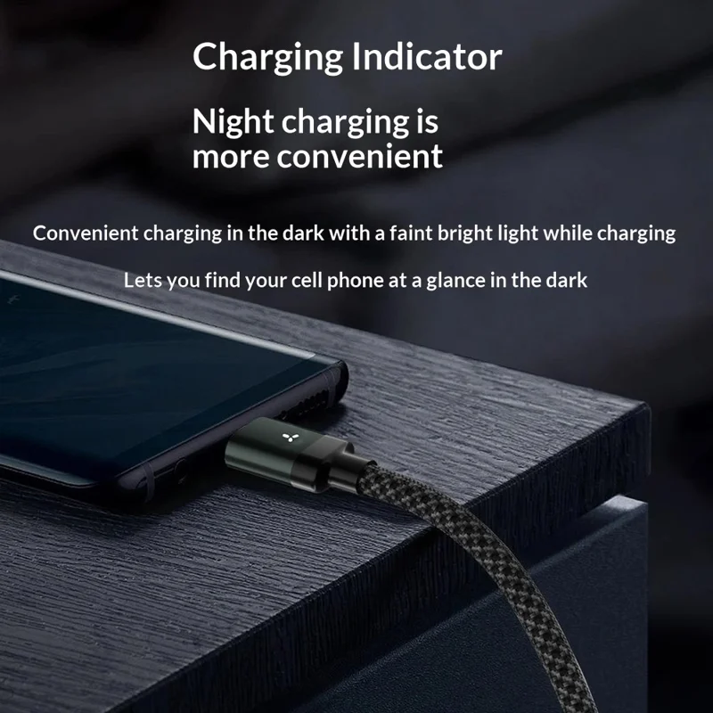 1.2m Magnetic Data Cable Type-C PD 65W Fast Charging Nylon Braided Cable for Xiaomi Huawei Apple