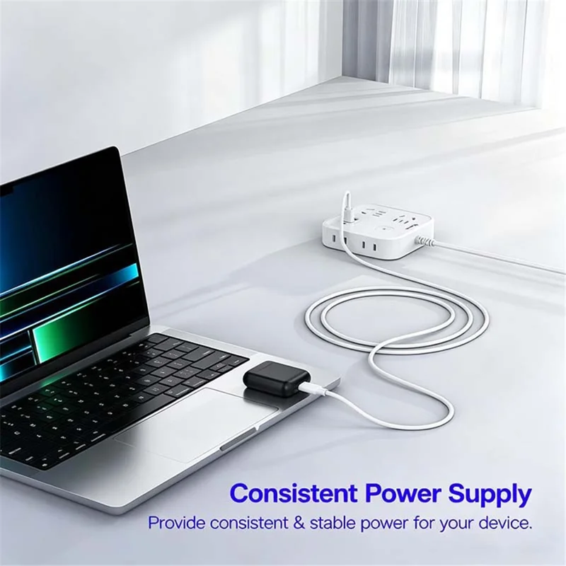 D-POWER F6002 1 м кабель данных USB-A — USB-C, зарядный кабель 2A для смартфона, планшета — белый