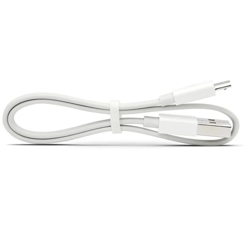 KELI 318mm USB to Micro USB Cable Ultra Thin Flat 480Mbps Data Sync Charging Cord - White