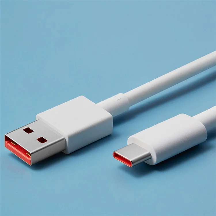 XIAOMI 6A Tipo-c Cable de Cable de Datos de la Computadora Portátil de Carga Rápida de Teléfono Móvil 1m