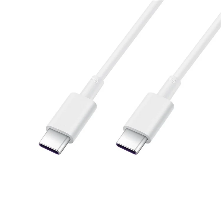 Huawei CP43 Type-C a Type-C Data Cable 5A Cable de Carga Rápida 1m