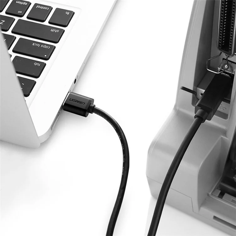 Ugreen 2m USB 2.0 Print Cable USB Типа A до B Мужчина -мужчина Кабель Для Принтера Для Принтера Метки