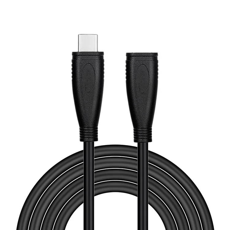 PQ105 Câble de projection d'écran 4K 16 cœurs 10 Gbps 3m USB3.1 Type-C Mâle à Femelle Gen2 Câble de charge rapide PD100W 5A