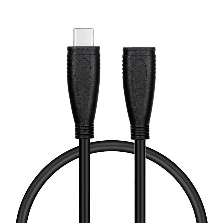 Câble de rallonge PQ105 USB3.1 Type-C mâle à femelle, 16 cœurs, 10 Gbps, 4K, écran de projection, PD100W, 5A, charge rapide