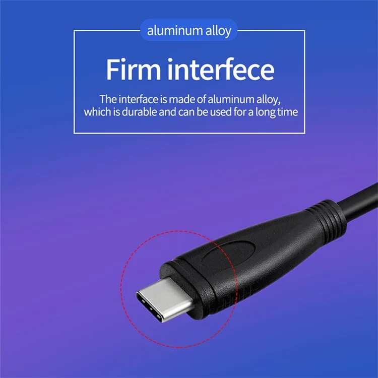 Câble de rallonge PQ105 USB3.1 Type-C mâle à femelle, 16 cœurs, 10 Gbps, 4K, écran de projection, PD100W, 5A, charge rapide
