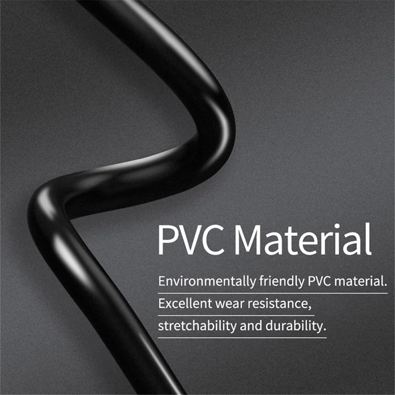 0.2m PQ106 USB-C Male to Female Fast Charging Extender Cable PD100W 5A 10Gbps Type-C Data Cord - Black