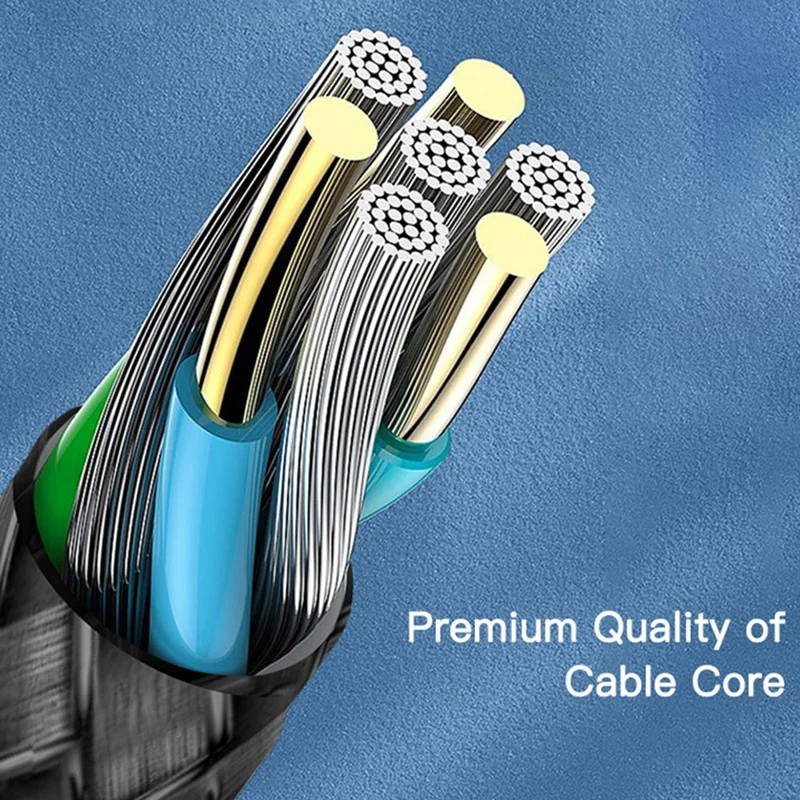 YESIDO CA63 2.4A Fast Charging USB to Type-C High Speed Data Sync Cable 2m