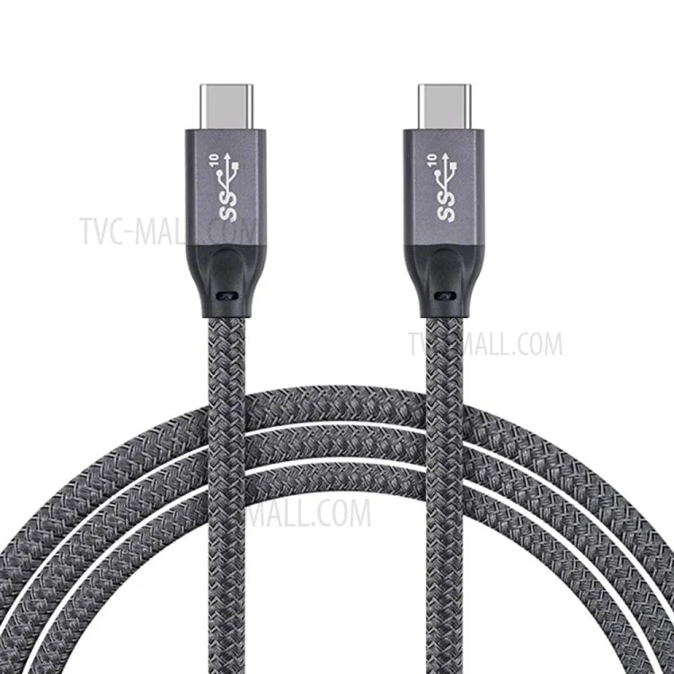 0.5m USB-C Male to USB-C Male Cable 4K 20Gbps PD100W 5A/20V Fast Charging Cord for Macbook Pro