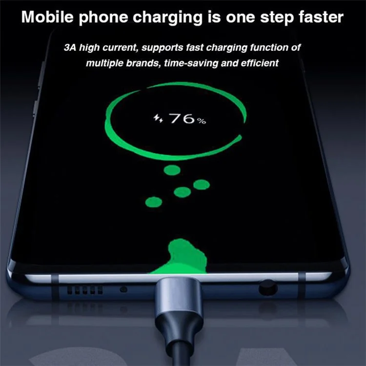 Câble d'extension USB-C Mâle vers Femelle 3.1 Gen1 de 1m, 400 M/s, 3A PD 60W Charge rapide, Câble de données 4K HD Sync