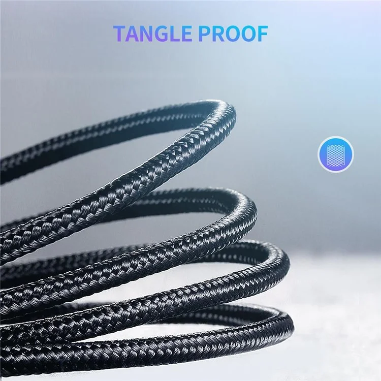 UGREEN 1,5m 60W PD Cordon de Charge Rapide Pour Huawei Matebook / Macbook / Ipad Pro USB C Pour Taper C Câble de Transfert de Données Tressé en Nylon