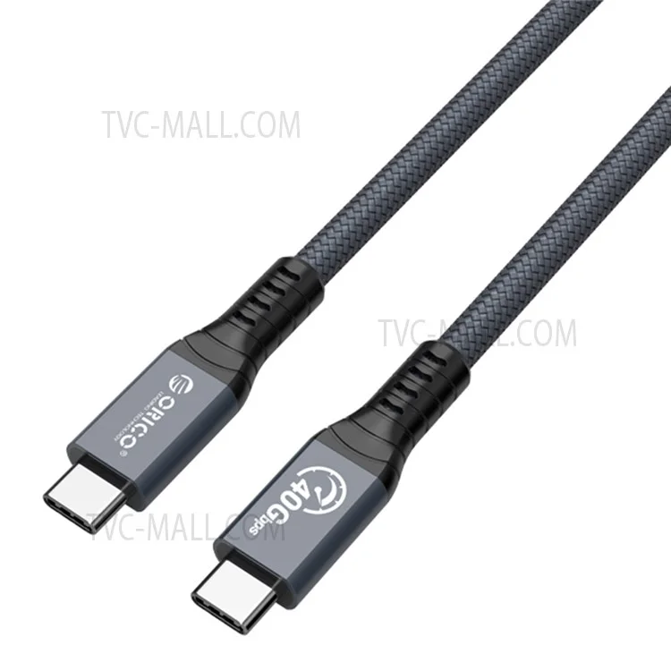 ORICO ORICO-TBZ4-20 2m Thunderbolt 4 Laptop Smartphone Type C Cable 40Gbps Data Transmission Cable 100W Fast Charging and 8K 60Hz Video Transfer Cord